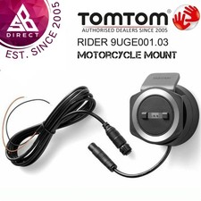 TomTom Rider Motorcycle Mount + Battery Cable 40 42 400 410 450 550 GPS Sat Nav