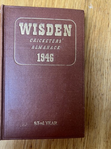 1946 wisden cricketers - wisden, cricketers'