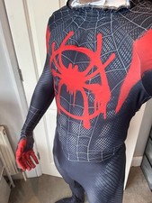 Miles Morales Spider-Man Spider-verse Spiderman Cosplay Costume Suit - Adult