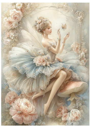 Vintage style fairy - vintage,, /