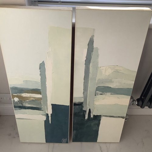 Pair provence scenes - of, on