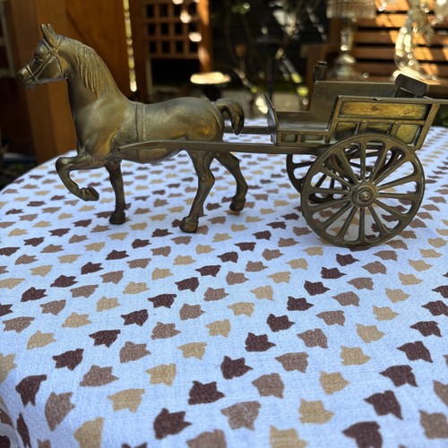 Solid brass horse - solid, and