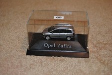 Silver Opel Zafira Diecast Car
