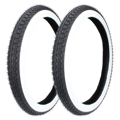 Whitewall tire set - tire, 2x