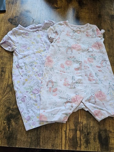 Peter rabbit baby rompers 6 - rabbit,