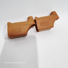 NOS Vintage Universal Brake Lever Brown Hoods Brake Lever Cover Mod. 51-61-64-68