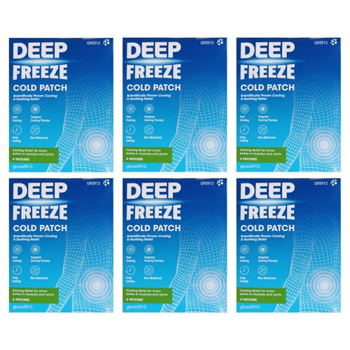 24pk deep freeze cold patches - freeze,