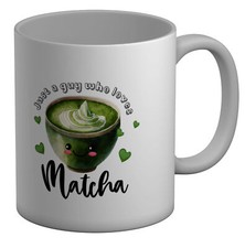 Guy Who Loves Matcha Mug Funny