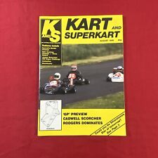 Kart And Superkart August 1986