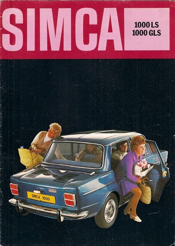 Simca 1000 gls - simca, ls