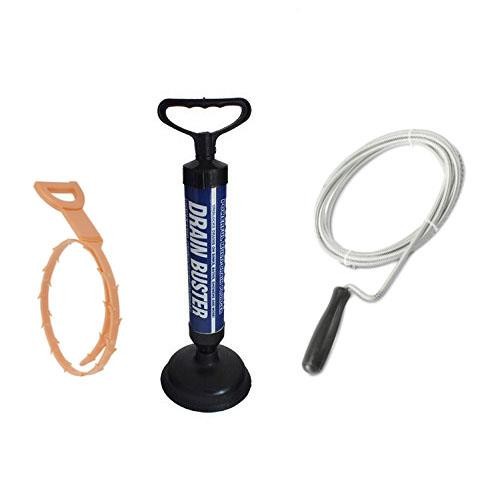 3pc drain buster - buster, suction