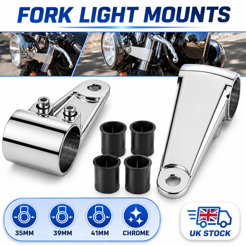 2pcs chrome motorcycle - 2pcs,