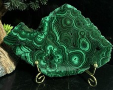 Large Malachite Crystal Stone