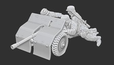 WWII Summer Finnish Bofors