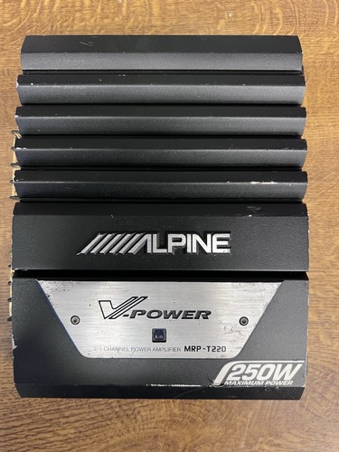 Alpine channel car amplifier - 2,