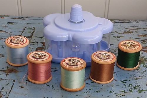 Vintage cotton reel - vintage,