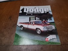 1978 Dodge pickup Truck Ram 16-page Original Sales Brochure Catalog D100