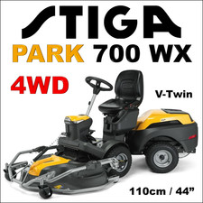 Stiga 700wx 4wd out front - stiga,