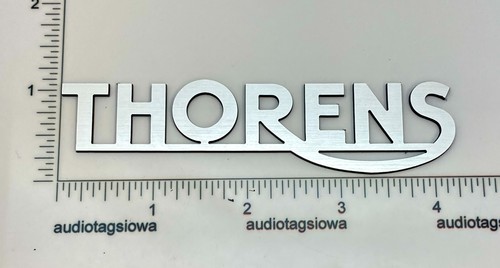 Thorens turntable logo badge - ,