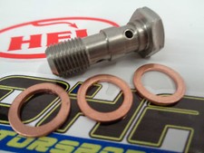 HEL Performance Stainless Steel Double Banjo Bolt Motorcycle Car Bike M10 x 1.25