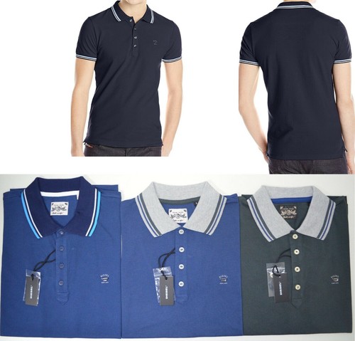 Diesel men polo shirt short - polo,
