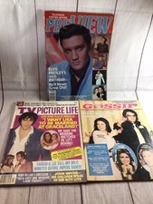 Elvis Presley Lot Of 3 Vintage