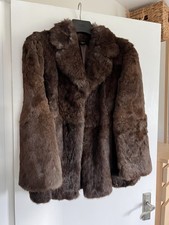 Vintage Real Fur Coat - Brown