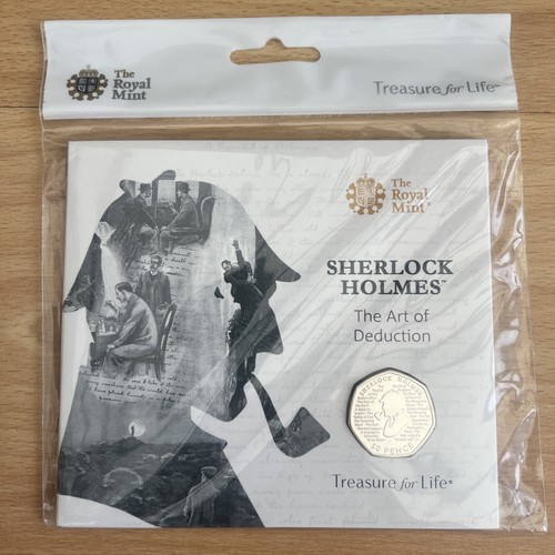 2019 sherlock holmes 50p - holmes,