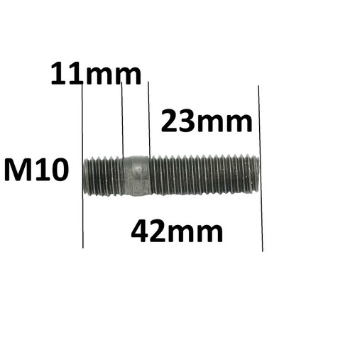 Stud exhaust manifold m10x1 - stud,