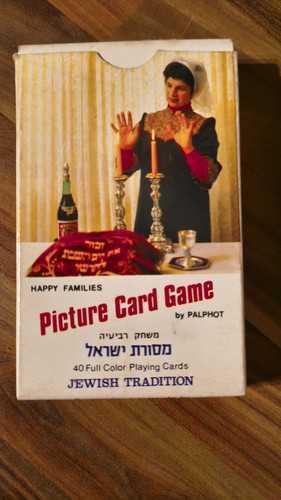 Happy families picture card - families,