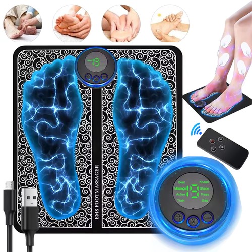 Electric ems foot massager pad - electric,
