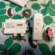 Virgin Media cable/signal booster CATV 2 port Technetix HDU-200 