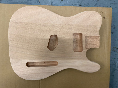 Electric guitar body - electric, red