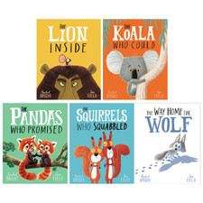 Rachel Bright Lion Inside 5 Picture Book Collection Set NEW (FREE P+P) Koala Who