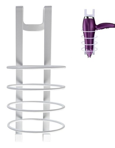 Hanging hair dryer - hair, holder