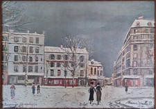 Maurice Utrillo "Rue Joan of