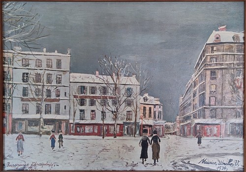 Maurice utrillo rue joan - maurice,