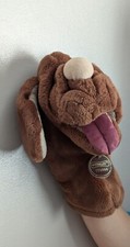 VTG 1981 Wrinkles Dog HAND PUPPET The Heritage Collection Ganz Bros soft plush