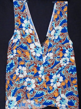 Zara Woman Peplum Blouse blue