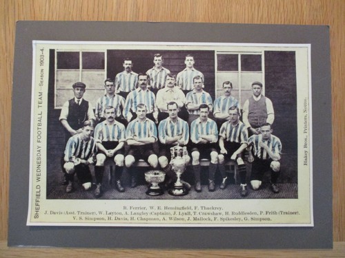 Sheffield wednesday team photo - team,