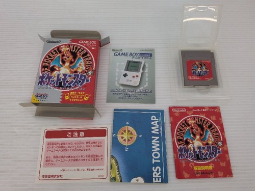 Pokemon red gameboy game - gameboy, jp