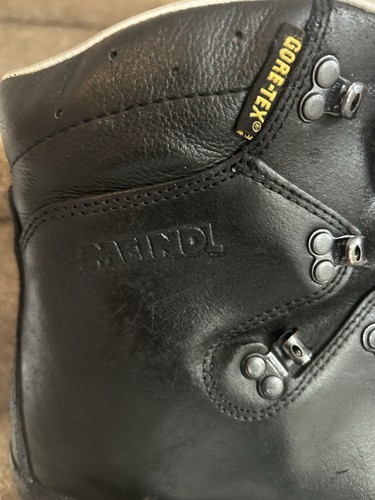 Meindl gore tex - black, leather