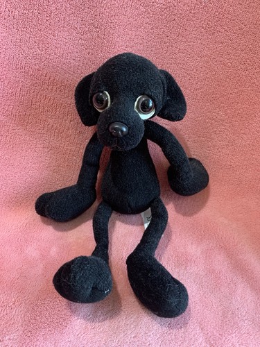 Russ berrie black dog inch - black,