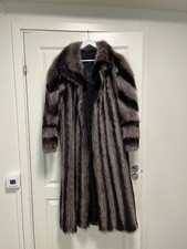 Real Racoon Coat - Size M