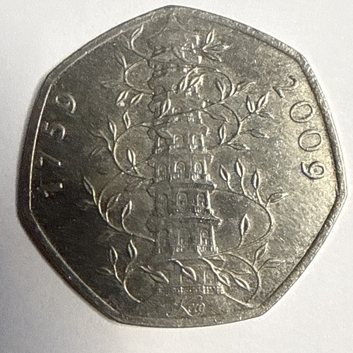 2009 kew gardens 50p - kew, coin