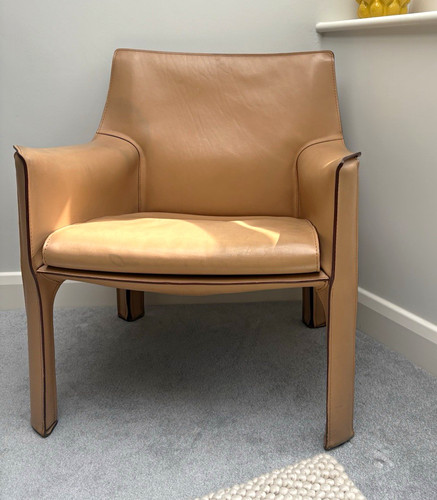 Cassina 413 cab tan leather - cassina,
