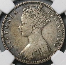 1849 NGC VF 30 Gothic Florin
