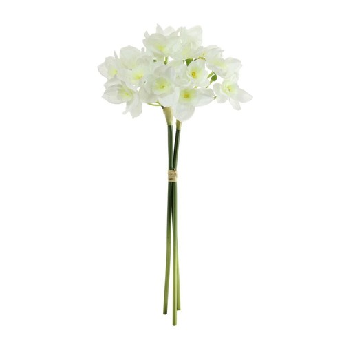 Faux silk artificial narcissus - artificial,