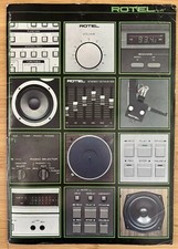 Vintage UK ROTEL Hi-Fi