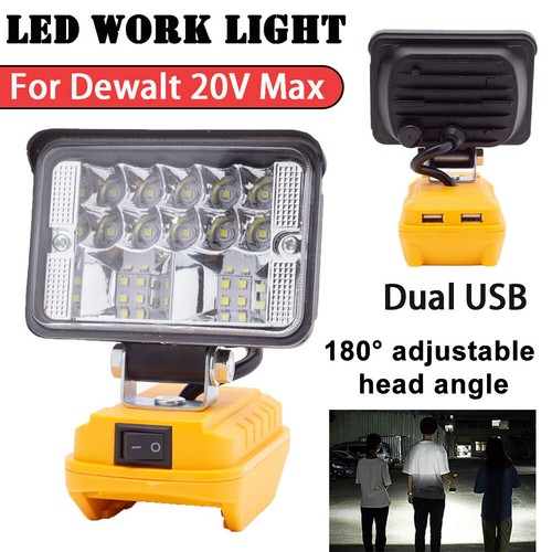 Led work light for dewalt - light, 20v